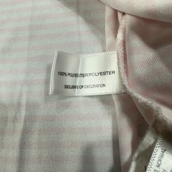 Cutter & Buck DryTec Pink Striped Short Sleeve Golf Polo Shirt Men’s Size XXXL - Picture 3 of 8